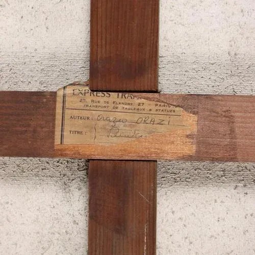 Orazi, Composition, Mixed Media For Sale - Image 11 of 12