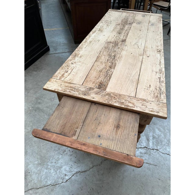 19th Century Farmhouse Table For Sale - Image 8 of 18