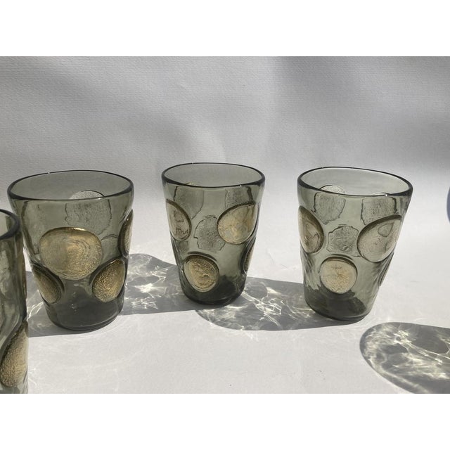 Tequila Murano Glasses by Mariana Iskra for Ribes Studio, 2004, Set of 6 For Sale - Image 4 of 18