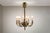 Traditional Large Empire Bronze Chandelier with Wall Lights, Belgium, 1950s, Set of 3 For Sale - Image 3 of 18