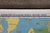 Antique Colonial Powers 1783 Historic World Wall Map a J Nystrom Pull Down 50" For Sale - Image 10 of 17