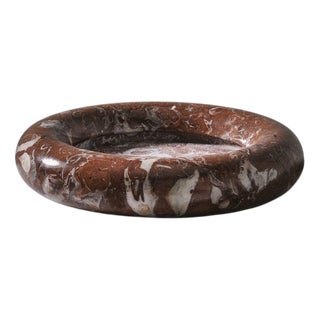 Red Marble Centerpiece by Egidio Di Rosa & Pier Alessandro Giusti for Up & Up, 1970 For Sale