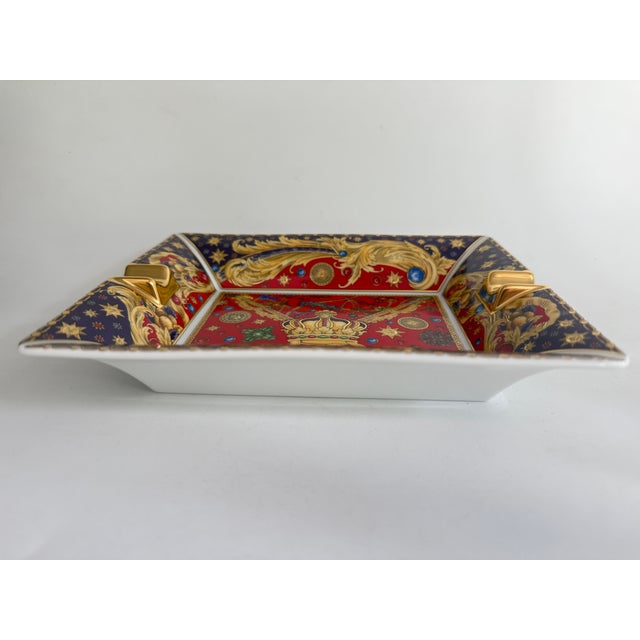 Barocco Holiday Christmas Limited Edition Ashtray by Versace for Rosenthal, 2020 For Sale - Image 6 of 9