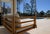 Modern Coastal Teak Swing Bed – Del Mar For Sale In Savannah - Image 6 of 10