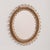 Italian 1960s Italian Rattan Circular Loop Mirror For Sale - Image 3 of 9