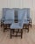 Wood Set of Six Lombard Walnut Reel-Turned Dining Chairs, Early 18th Century For Sale - Image 7 of 9