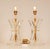 Charles Hollis Jones Vintage Table Lamps Crystal Gold Acrylic Kuatra Spainish Lamps Mid Century Perspex a Pair For Sale - Image 4 of 9
