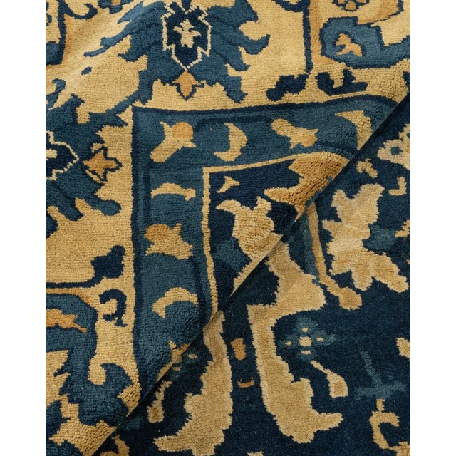 Weaving in Peking began around 1900 during the revival of Chinese carpet manufacturing when the other weaving areas such...