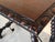 19th Spanish Side Table with Cared Turned Legs and Iron Stretcher For Sale - Image 6 of 18