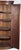 Antique Nineteenth Century American Country Pine Curved Bow Front Corner Cupboard Cabinet For Sale - Image 9 of 14