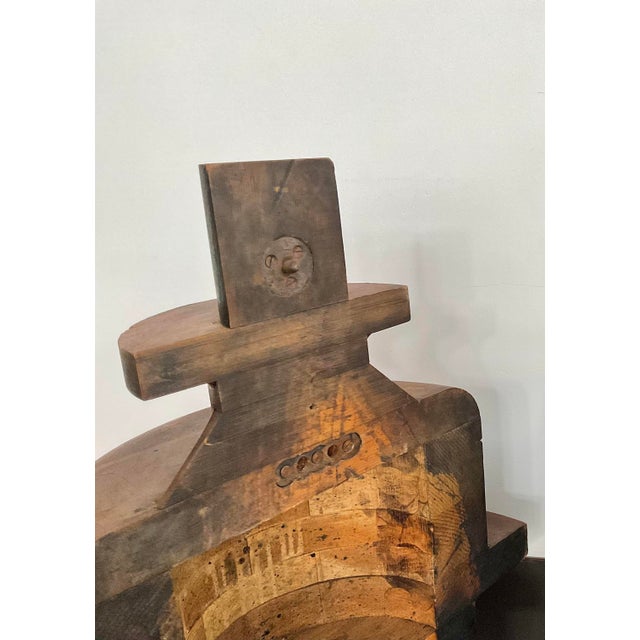 Antique Wood Industrial Mold For Sale - Image 12 of 12