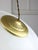 Mid-Century Brass and Opaline Cascade Pendant Lamp For Sale - Image 9 of 15