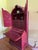 Extraordinary piece. Arguably the most recognized of the vintage Chinoiserie pieces from Baker. Chinese red lacquered...