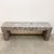 1980s Vintage 1980s Postmodern Memphis Charcoal Burl Wood Console Table For Sale - Image 5 of 11