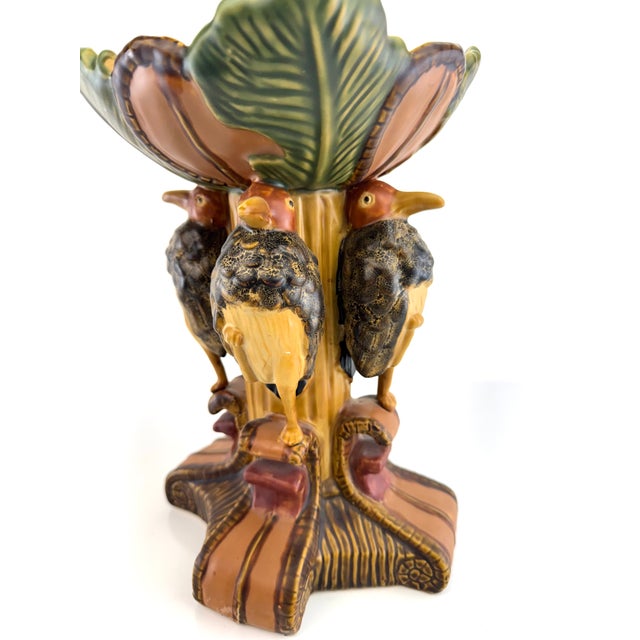 1960s Asian Accents Figural Bird Compote Centerpiece by Seymour Mann For Sale In Little Rock - Image 6 of 12