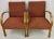 Burnt Orange Pair of 1950's Armchairs For Sale - Image 8 of 9