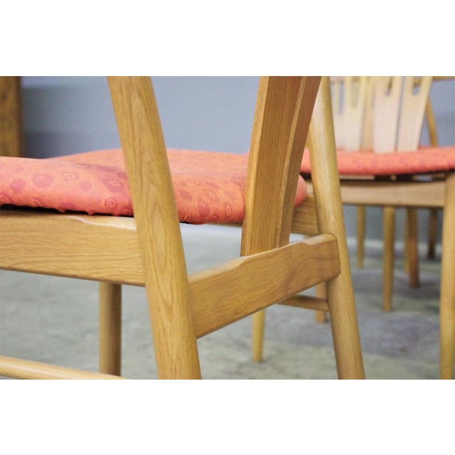 Modern Oak & Bentwood Dining Chairs, 1990s, Set of 11 For Sale - Image 13 of 18
