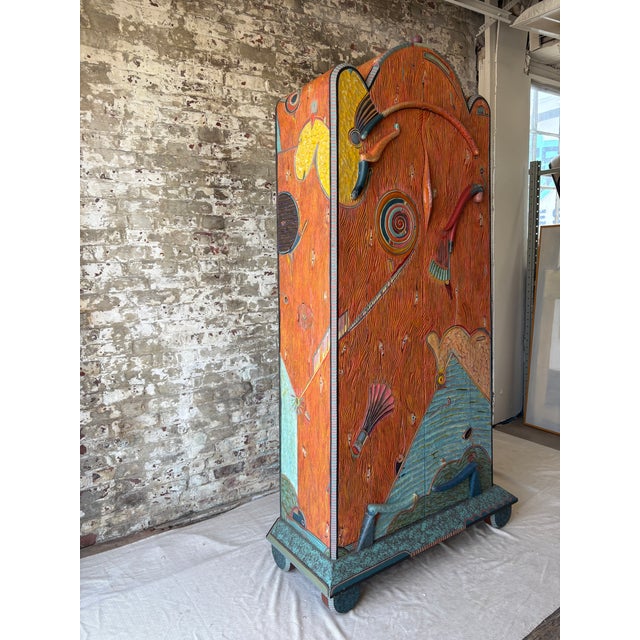A rare opportunity to own an extraordinary work of functional art by renowned American artist and furniture maker Tommy...