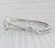 Modern David Yurman 0.70ctw Diamond Albio Cable Bangle Bracelet Sterling Silver 6.5" For Sale - Image 3 of 8
