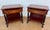 French Empire Wood Nightstands with Marquetry and Black Columns, 1935, Set of 2 For Sale - Image 9 of 15