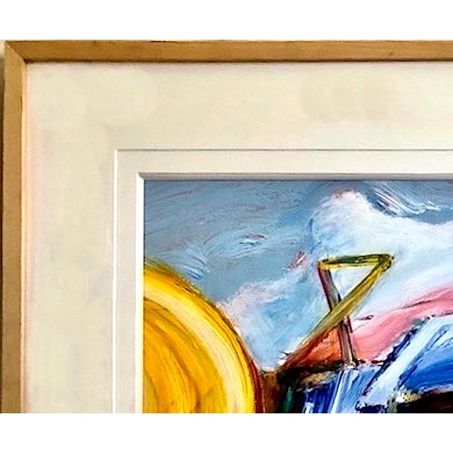 Abstract Signed Late 20th-Century California Abstract, by Albert Smith For Sale - Image 3 of 8