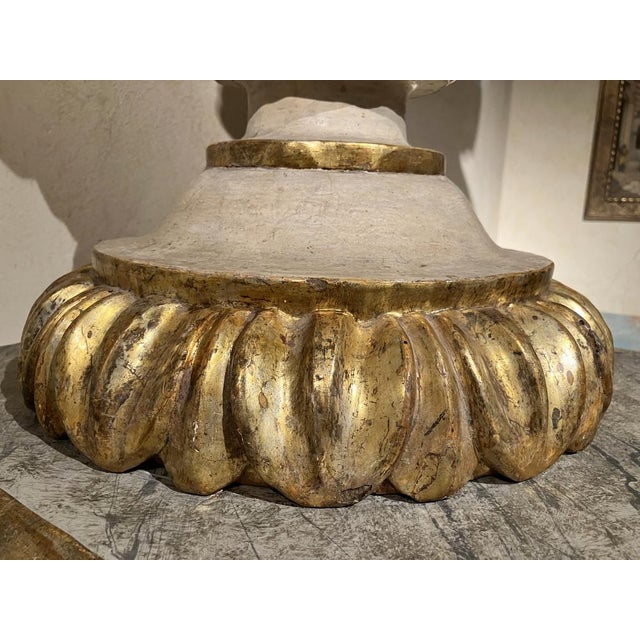 Black Antique Italian Louis XIV Lacquer and Gilt Urn Vases, Set of 2 For Sale - Image 8 of 18