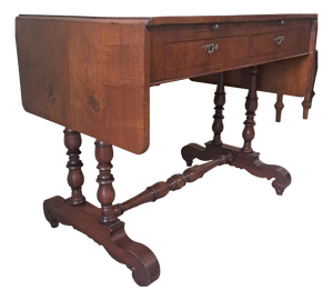 Antique Walnut Counter Desk
