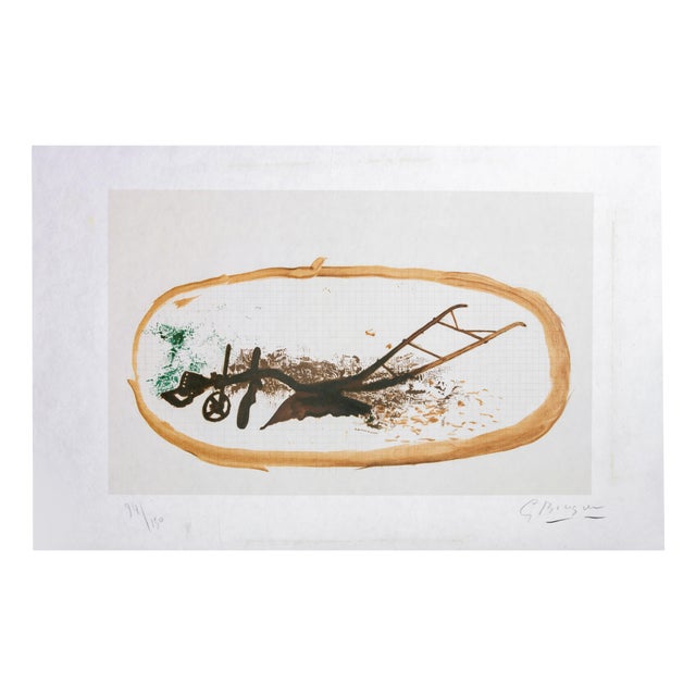 Georges Braque, La Charrue, Lithograph, 1960 For Sale