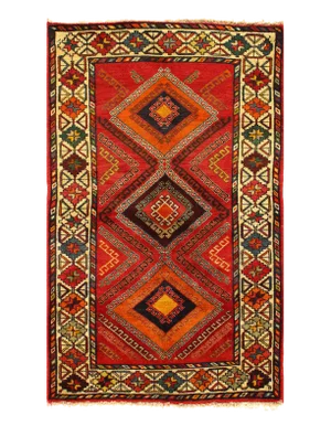 Pasargad Persian Shiraz Qashqai Rug - 3′7" × 5′10″