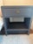 2020s Brand New Pair of Villa & House Benjamin Linen 1 Drawer Side Tables in Blue Steel For Sale - Image 5 of 8