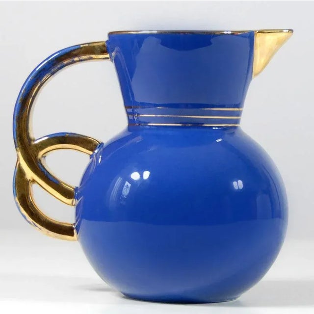 Belgian Jug by R. Chevalier for Boch Freres, 1930s For Sale - Image 3 of 8