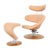 Set of Vintage Peel Lounge Chair and Ottoman by Olav Eldøy for Stokke, 2000s For Sale