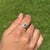 Gemstone 18k Gold Emerald Double Halo Mexican Ring Size 9 by VRJewels For Sale - Image 7 of 17