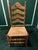 Auburn Late 20th Century Heirloom Maple Ladderback Side Chair – Colonial Style With Rush Seat For Sale - Image 8 of 8