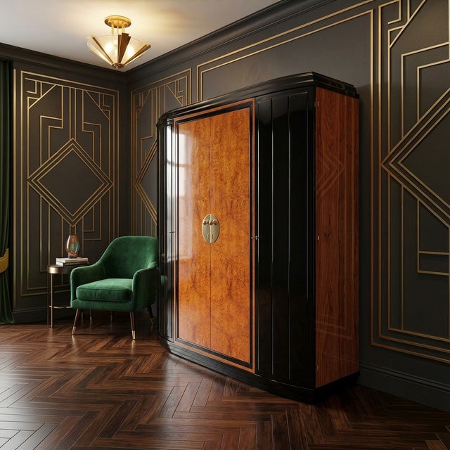 French Art Deco Cabinet, 1930 For Sale - Image 11 of 12
