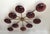 Fabio Ltd 21st Century Dieci Bronze Amethyst Bubbles Murano Flush Mount by Fabio LTD For Sale - Image 4 of 10