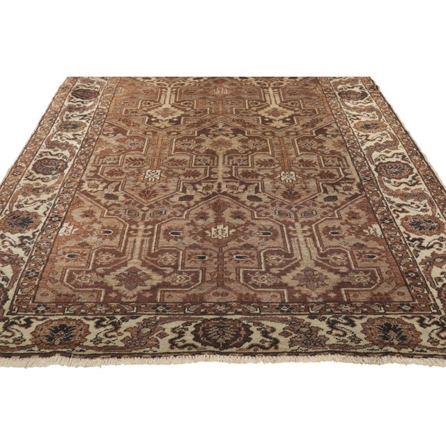 Vintage Turkish Sivas Rug - 04'04 x 08'02 For Sale - Image 4 of 10