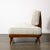 Mid-Century Modernist Sculptural Oak Lounge Chairs in Off White Boucle For Sale - Image 11 of 17
