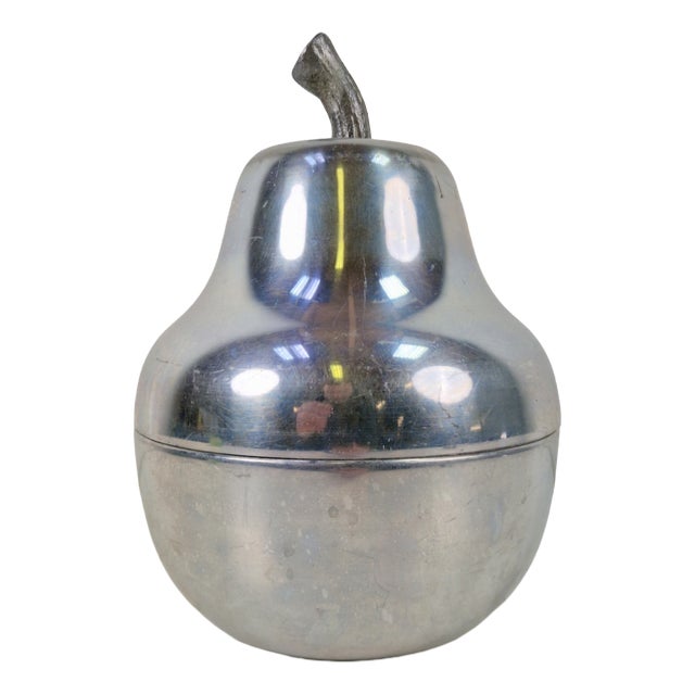 Sculptural Pear Shaped Ice Bucket, Italy, 1960 For Sale