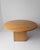 Large Vintage Italian Round Wooden Table, 1980s For Sale - Image 12 of 18