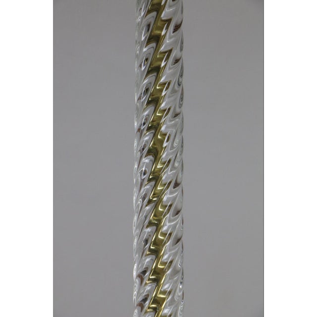 Italian Art Deco Chandelier by Barovier & Toso, 1940s For Sale - Image 12 of 18