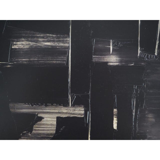 Paper Peinture 27 Aout 1958 Poster after Pierre Soulages For Sale - Image 7 of 9
