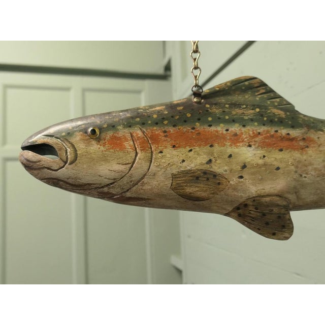 Fish Trade Sign, 1960 For Sale - Image 4 of 8