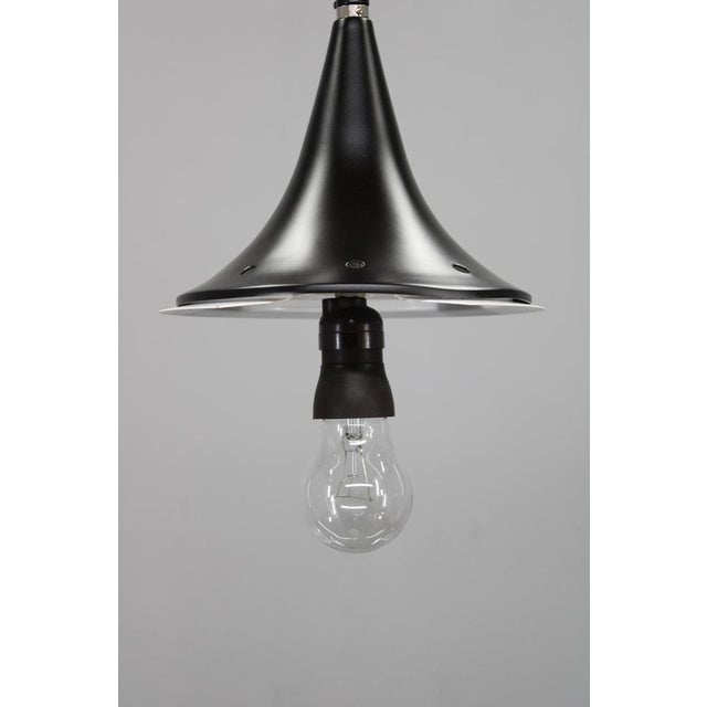 Mid-Century Modern Ribbed Glass Pendant by Kamenický Šenov, 1970s For Sale - Image 11 of 12