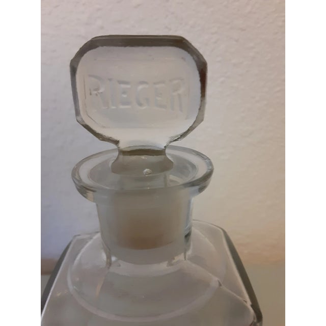 Traditional 1910’s Rieger's “Frolic” Antique Apothecary Perfume Bottle For Sale - Image 3 of 7