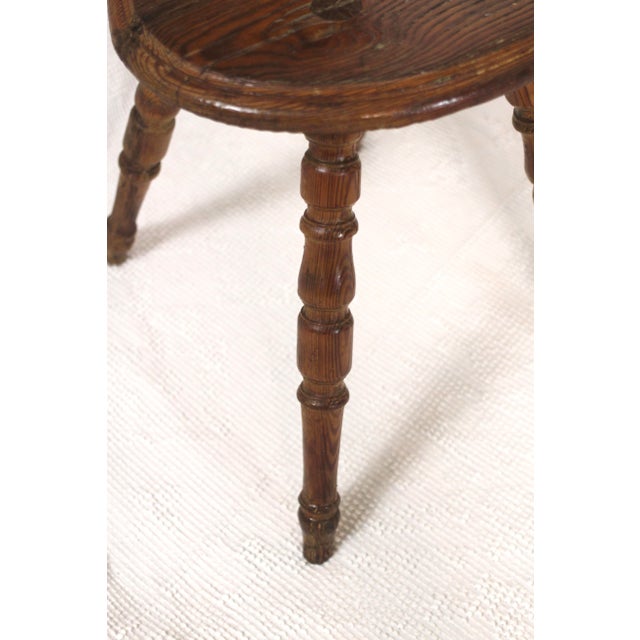 Late 19th Century Antique Alpine or Tyrolean Style Chair For Sale - Image 5 of 7