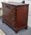 Vintage Chippendale Mahogany Chest of Drawers Carved Shell Dresser For Sale - Image 11 of 16