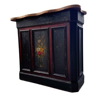 Flower-Decorated Trading Post, 1920s For Sale