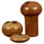Moonfrog Vases by Kirsten Günther for Knabstrup, 1960s, Set of 3 For Sale - Image 8 of 8