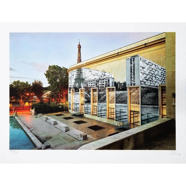 JR (1983) Jean René said Palais de Tokyo, 2022 Original color lithograph Signed in pencil and authenticated by the...